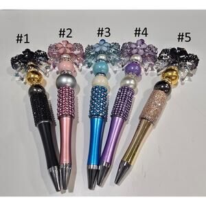 Pick-a-Pretty Pen w/Beautiful Bows & Bling by PenGwensPosh